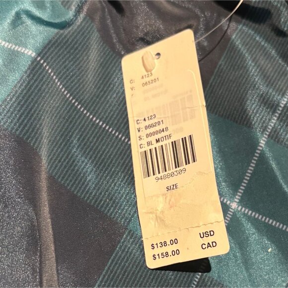 Maeve Anthropologie Taffeta Printed Cropped Wide-Leg Pants Size XL Blue Pattern - Picture 6 of 7